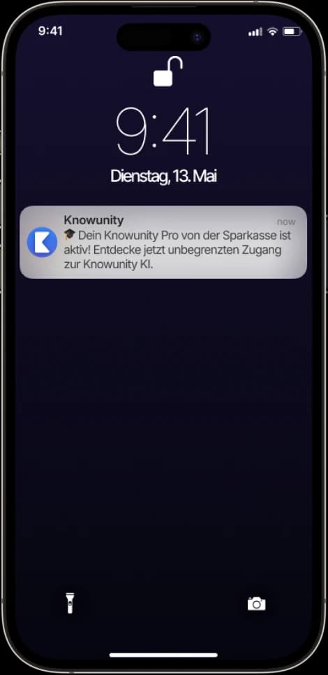 Push: Pro Aktivierung